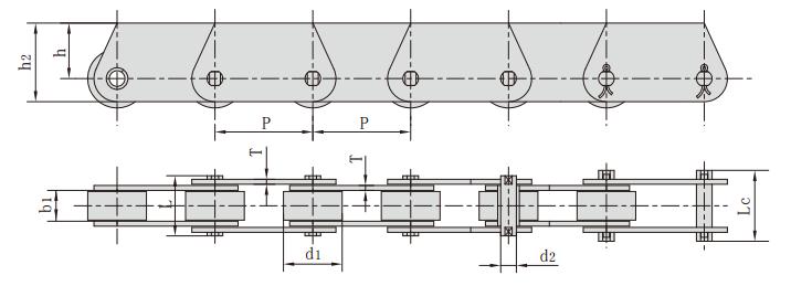 <font color='red'>P30</font>0F23_帶附件輸送鏈 輸送