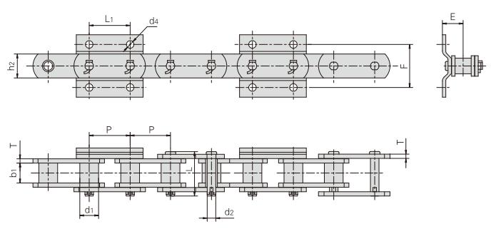 <font color='red'>P125F4</font>7-G4_提升機用輸送鏈