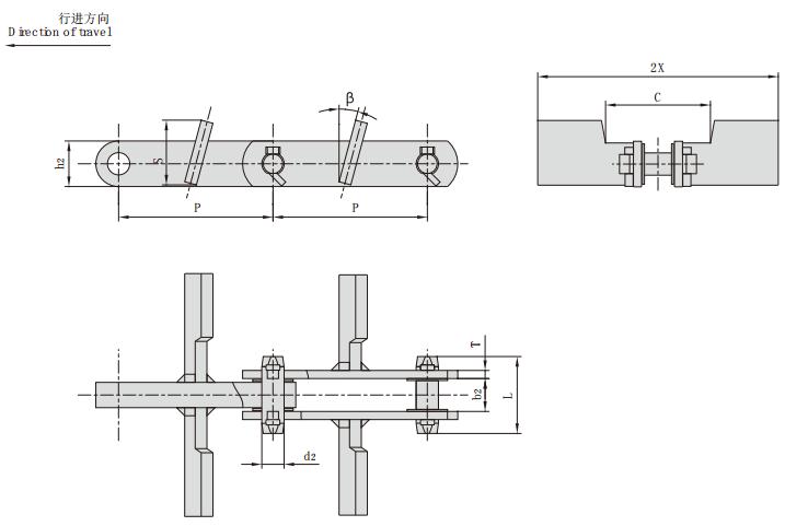 <font color='red'>P200F29</font>A_刮板輸送鏈 工程鏈